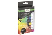 Harrastustarvikkeet - Creative Craft Group Acrylic paint 8 tubes 12ml in gift box - AR0707/GE