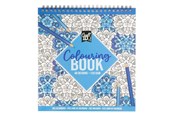 Harrastustarvikkeet - Creative Craft Group Mandala coloring book 21*20cm. 24s. 120g. BLUE - CR5011/GE-1