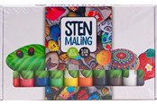 Harrastustarvikkeet - Hobby Mate Stone paint 10*30ml METALLIC colors - HOBBY1398