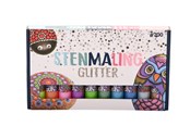 Harrastustarvikkeet - Hobby Mate Stone paint 10*30ml GLITTER colors - HOBBY1669