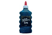 Harrastustarvikkeet - Hobby Mate Glitter glue BLUE 177 ml - Lim05