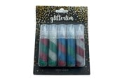 Harrastustarvikkeet - Hobby Mate Glitter glue in tube w/pin. 5 colors 20ml - Lim16