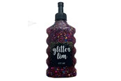 Harrastustarvikkeet - Hobby Mate Glitter glue coarse glitter Black Multi 177 - Lim61
