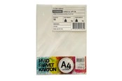 Paperit, valokuvapaperit ja tarrat - Hobby Mate Cardboard A4 220g. 10 sheets WHITE - OFF1130