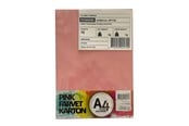 Paperit, valokuvapaperit ja tarrat - Hobby Mate Cardboard A4 220g. 10 sheets PINK - OFF1134