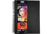 Harrastustarvikkeet - Zieler Sketchbook HardcoverSPIRAL A5 150g - Z07290009