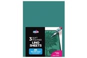 Harrastustarvikkeet - Zieler Linoleum sheets A4 3 pcs. - Z09299527