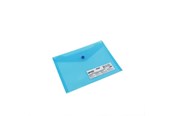 Kansio- ja muovitaskut & Hakemistot - SPREE Envelope C5 plastic.12 pcs. clear. BLUE - 76165