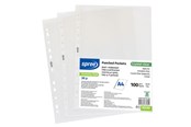 Kansio- ja muovitaskut & Hakemistot - SPREE Plastic pocket Economy 100 pcs. crystal clear - 76530