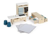 Nuket & tarvikkeet - Small Foot Doll House Kitchen Furniture - 12629