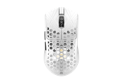 Hiiret - Arbiter AKITSU Medium - Ultralight 40g Carbon-fiber - Pelihiiri - Optinen - 5 painiketta - Valkoinen *DEMO* - AR-25-AKITSUM-WH