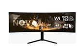 Näyttö - 49" Arozzi Nova Curved computer monitor - AZ-NO-49TUW165-BK