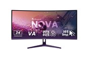 Näyttö - 34" Arozzi Nova 34″ Curved computer monitor - AZ-NO-34T2K165-PP