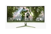 Näyttö - 34" Arozzi Nova 34″ Curved computer monitor - AZ-NO-34T2K165-FST
