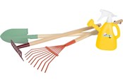 Ulkoleikit - Small Foot - Garden Tool Set with Watering Can "Tiny Garden" 4pcs. - 12663