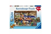 Palapelit - Ravensburger Jigsaw Puzzle Airplane and Train Repair 2x24 pcs. - 12004044