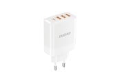 Puhelin - Adapterit & Laturit - Dudao A5HEU network charger 3x USB-A 1x USB-C PD20W - white - 6976625332694