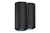 Reitittimet  - Netgear Orbi 970 Series RBE972SB - Wi-Fi system - Wi-Fi 7 - desktop - Mesh router 802.11a/b/g/n/ac/ax/be (Wi-Fi 7) - RBE972SB-100EUS