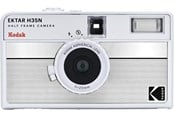 Kamerat - KODAK EKTAR H35N Camera Striped Silver - RK0302