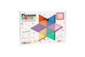 Rakennussarjat - Selecta Play - PicassoTiles Geometry - Magnetic Building Tiles 16pcs. - PT16