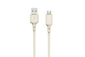 USB kaapelit - Dudao L7SM USB-A - micro USB cable 5A 1m - beige - 6976625331031