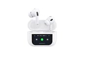 Kuulokkeet - Dudao U19 in-ear TWS wireless Bluetooth 5.3 headphones with LED display - white - 6976625332724