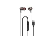 Kuulokkeet - Dudao X1PROT In-Ear Wired USB-C Headphones 1.2m - Black - 6973687247362