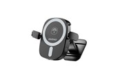 Puhelin - Muut lisävarusteet - Dudao FW11 Car Phone Holder with 15W Inductive Charger for Air Vent/Cockpit - Black - 6976625332663