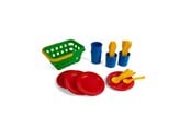 Leikkikeittiöt ja tarvikkeet - Dantoy Classic dinner and basket set - 4386