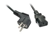 Virtakaapelit (ulkoinen) - Lindy - power cable - power CEE 7/7 to power IEC 60320 C13 - 2 m - 30335