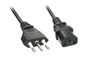 Virtakaapelit (ulkoinen) - Lindy - power cable - CEI 23-50 to power IEC 60320 C13 - 5 m - 30415