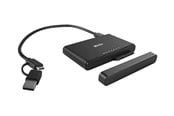 Kovalevyt - lisätarvikkeet - Lindy - HDD / SSD docking station - SATA 6Gb/s / PCIe 3.0 x2 (NVMe) - USB-C 3.2 (Gen 2) - 43359