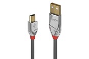 USB kaapelit - Lindy Cromo Line USB 2.0 Type A to Mini-B Cable - 3m - 36633