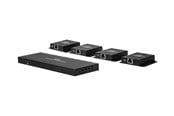 KVM-kytkimet - Lindy Cat.6 HDMI & IR Splitter Extender with Loop Out - 38155