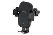 Puhelin - Adapterit & Laturit - Deltaco Wireless car charger | 15 W | automatic open and close | dual mounts | black - QI-C1001