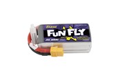 Dronet - Gens ace &Tattu - 1550 mAh 11.1 V 100C 3S1P Battery Funfly - TAA15503S10X6