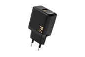 Puhelin - Adapterit & Laturit - Dudao  A23 2.4A USB-A Charger - Black - 6976625333998