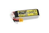 Dronet - Gens ace &Tattu - 550 mAh 14.8 V 95C 4S1P Battery R-Line - TAA5504S95X3