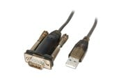 Verkkokortit (verkkosovittimet, tulostuspalvelimet jne.) - Lindy USB to Serial Converter Lite - serial adapter - USB - RS-232 - 42855