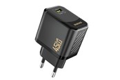Puhelin - Adapterit & Laturit - Dudao A28 45W GaN USB-C Wall Charger - Black - 6976625334254