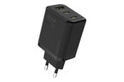 Puhelin - Adapterit & Laturit - Dudao  A29 65W GaN Wall Charger 2 x USB-C + 1 x USB-A - Black - 6976625334339