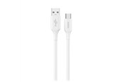USB kaapelit - Dudao L2sT USB-A - USB-C 6A Cable 1.2m - White - 6970379615706