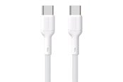 USB kaapelit - Dudao L9C 65W USB-C - USB-C 2m Cable - White - 6976625334537