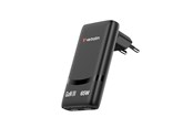 Puhelin - Adapterit & Laturit - Verbatim Fold 'n' Go GaN Charger 65W EU plug Black - 32354