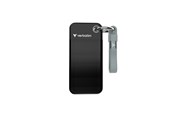 SSD 2 - Verbatim Pocket SSD - 256GB - USB 3.2 Gen 2 - Musta / Harmaa - 32415