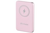 Powerbank - Verbatim Charge 'n' Go wireless power bank - magnetic mount - Li-pol - 24 pin USB-C - 20 Watt Powerbank - 10000 mAh - 32248