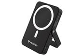 Powerbank - Verbatim Charge 'n' Go wireless power bank - magnetic with stand - Li-pol - 24 pin USB-C - 20 Watt Powerbank - musta - 10000 mAh - 32264