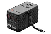 Puhelin - Adapterit & Laturit - Verbatim Charge 'n' Travel power adapter - GaN III universal - 24 pin USB-C USB - 85 Watt - 32127