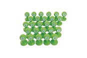 Harrastustarvikkeet - Colorations - Lowercase Clay Stamps 26 pcs. - DOUGHLC