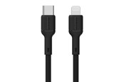 USB kaapelit - Dudao  L9X 30W USB-C - Lightning Cable 1m - Black - 6976625334568